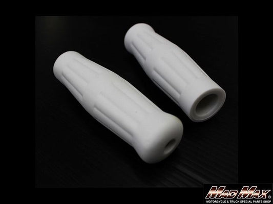 タル型グリップ ホワイト 130mm 汎用 7/8インチ(22.2mm)ハンドル用
