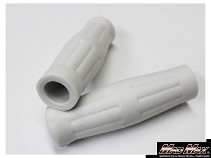 タル型グリップ ホワイト 130mm 汎用 7/8インチ(22.2mm)ハンドル用