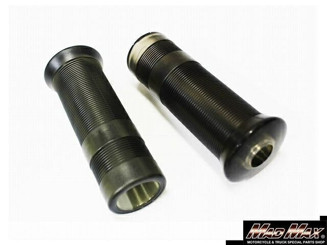 Jackhammer Grips Short Black/Skeleton 110mm Universal 7/8 inch (22.2mm) Handlebar