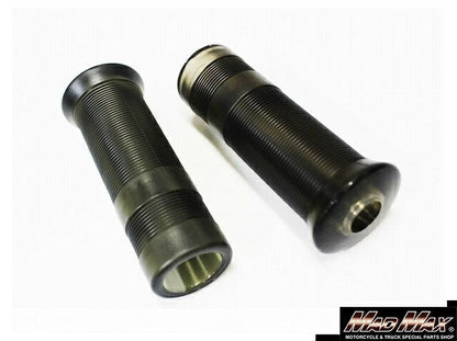 Jackhammer Grips Short Black/Skeleton 110mm Universal 7/8 inch (22.2mm) Handlebar