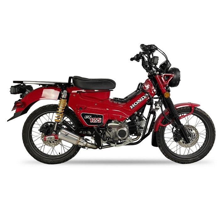 IXRACE フルエキゾースト マフラー MK2 マットポリッシュ CT125 TRAIL