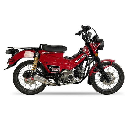 IXRACE フルエキゾースト マフラー MK2 マットポリッシュ CT125 TRAIL