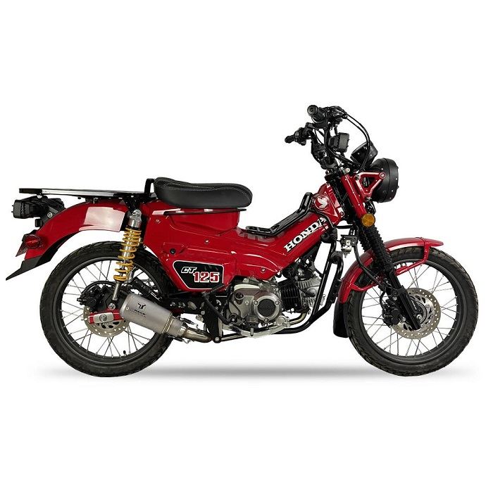 IXRACE フルエキゾースト マフラー MK2T チタニウム CT125 TRAIL