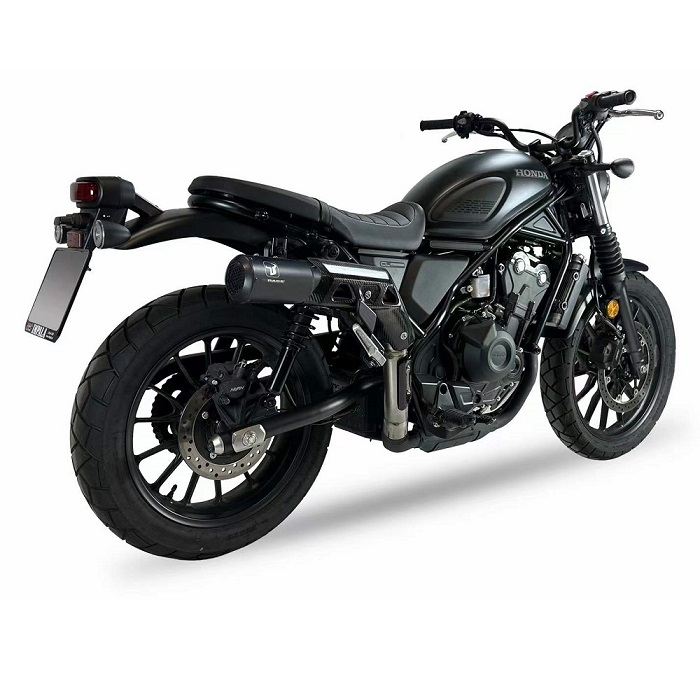 IXRACE Slip-on Muffler MK2B Matte Black CL500