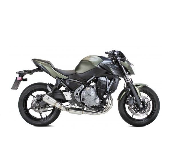 IXRACE フルエキゾースト マフラー MK2 マットポリッシュ Z650 ニンジャ650