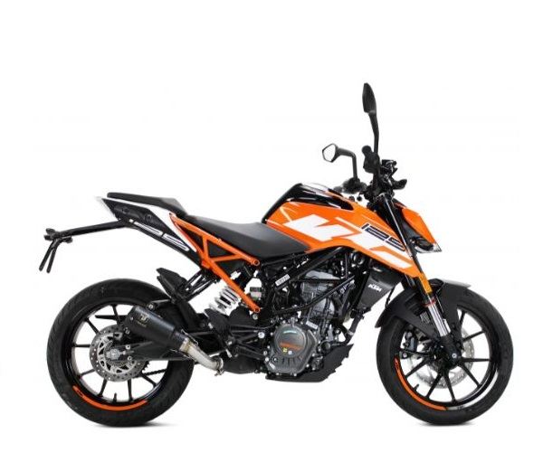 IXRACE スリップオン マフラー MK2B マットブラック KTM DUKE 125/250/390