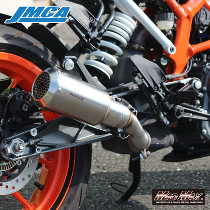 IXRACE スリップオン マフラー 政府認証 JMCA取得 MK2 マットポリッシュ KTM DUKE 250/390