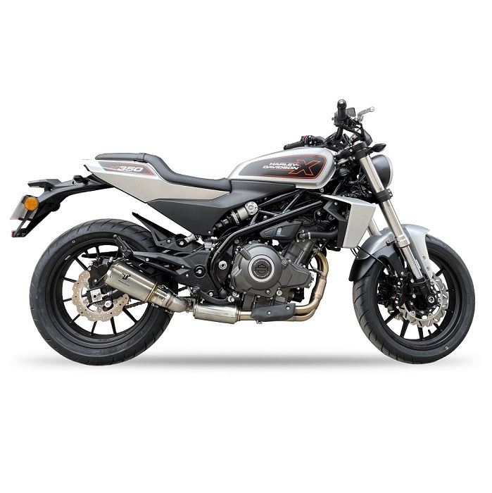 IXRACE スリップオン マフラー MK2 マットポリッシュ ハーレー X350