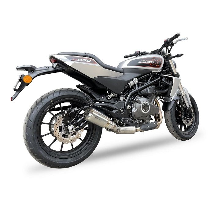 IXRACE スリップオン マフラー MK2 マットポリッシュ ハーレー X350