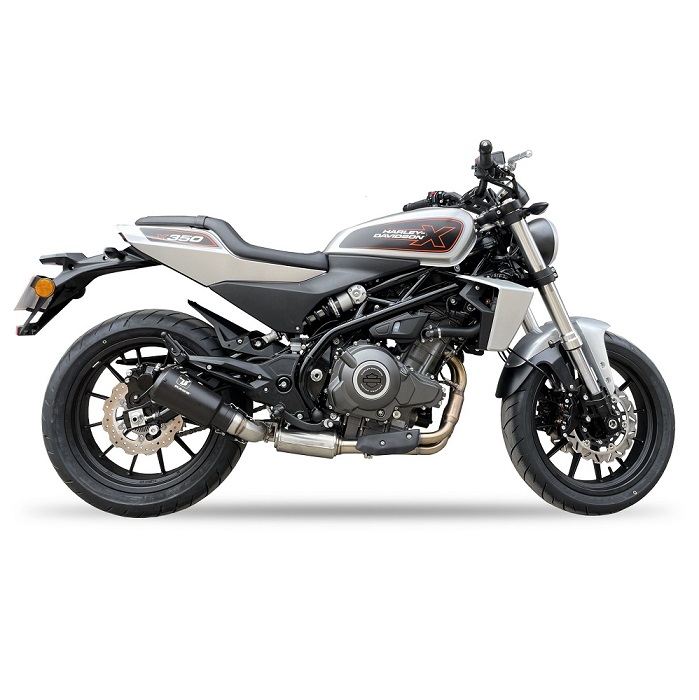 IXRACE スリップオン マフラー MK2B マットブラック ハーレー X350