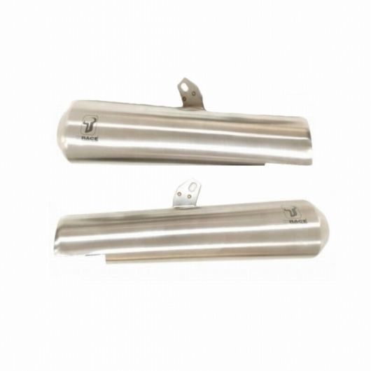 IXRACE 左右2本出し スリップオン マフラー MXC マットポリッシュ ROYAL ENFIELD GT650