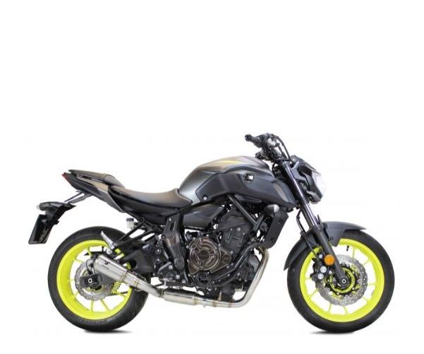 IXRACE フルエキゾースト マフラー MK2 マットポリッシュ MT-07