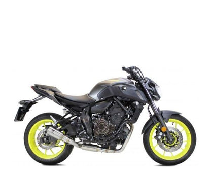 IXRACE フルエキゾースト マフラー MK2 マットポリッシュ MT-07