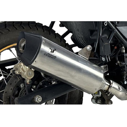 IXRACE スリップオン マフラー DESERT マットポリッシュ ROYAL ENFIELD ヒマラヤン