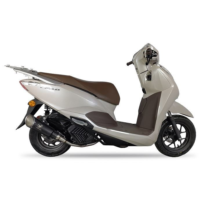 IXRACE アイエックスレース フルエキ マフラー MK1B ブラック HT ペイント 320 mm HONDA リード125 2022年式