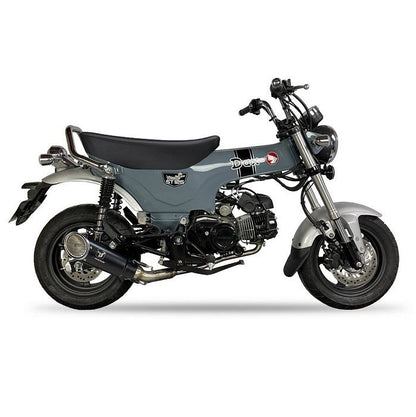 IXRACE アイエックスレース フルエキ マフラー スラッシュカット MK1B ブラック HT ペイント 320 mm HONDA ダックス125 DAX125 ST125 2023年式