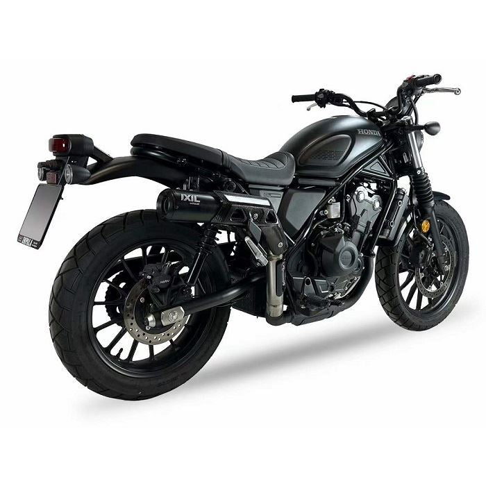 IXIL イクシル レースエクストリーム スリップオン マフラー RB ブラックHTペイント 230 mm HONDA CL 500 2023年式