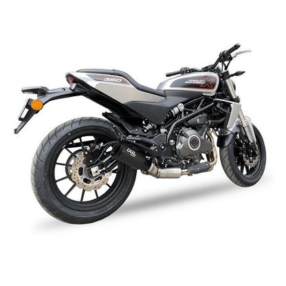 IXIL イクシル スリップオン マフラー レースエクストリーム RB ブラックHTペイント 230 mm HARLEY DAVIDSON X350