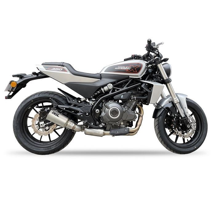 IXIL イクシル スリップオンマフラー レースエクストリーム RC マットポリッシュ 230 mm HARLEY DAVIDSON X350