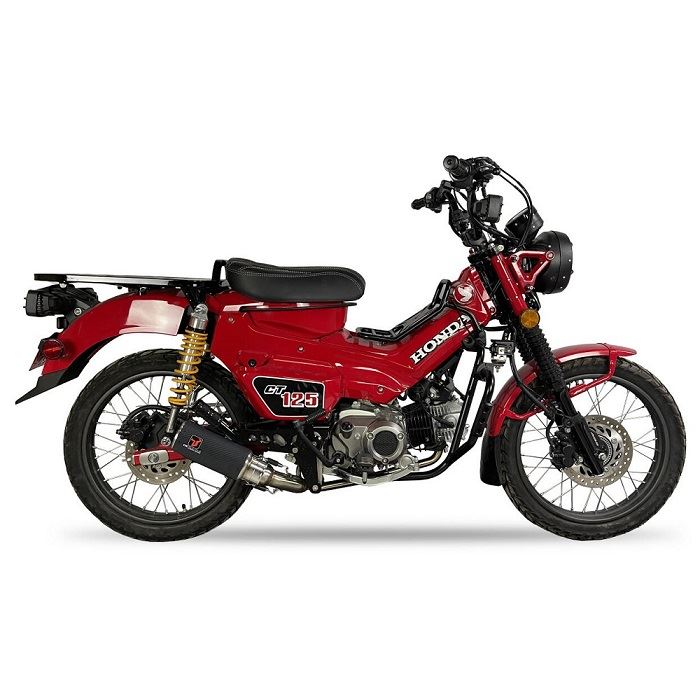 IXRACE IXRACE Full Exhaust System Round DC1 Carbon Fiber 240 mm HONDA CT 125 TRAIL 2023