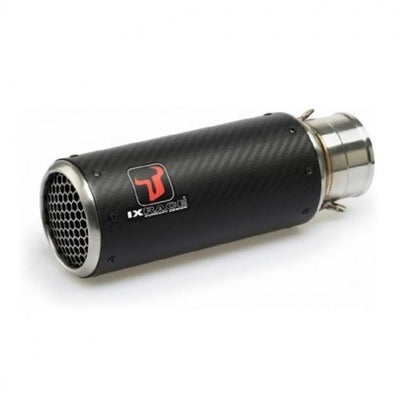 IXRACE アイエックスレース スリップオン マフラー ラウンド DC1 カーボンファイバー 240 mm HARLEY DAVIDSON X350