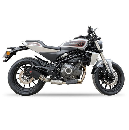 IXRACE アイエックスレース スリップオン マフラー ラウンド DC1 カーボンファイバー 240 mm HARLEY DAVIDSON X350