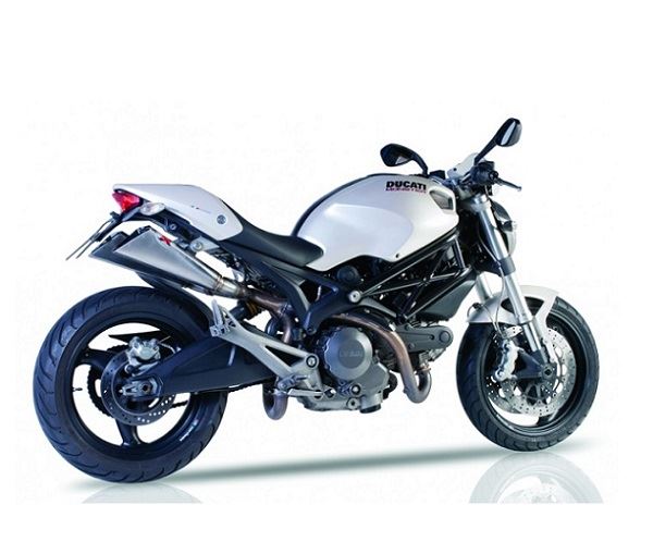 IXIL イクシル スラッシュコーン 左右2本出し スリップオン マフラー X55SS マット ポリッシュ 370 mm DUCATI M 696 MONSTER '08-'13 RIGHT+LEFT SIDE Slip on