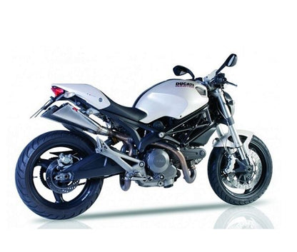 IXIL イクシル スラッシュコーン 左右2本出し スリップオン マフラー X55SS マット ポリッシュ 370 mm DUCATI M 696 MONSTER '08-'13 RIGHT+LEFT SIDE Slip on