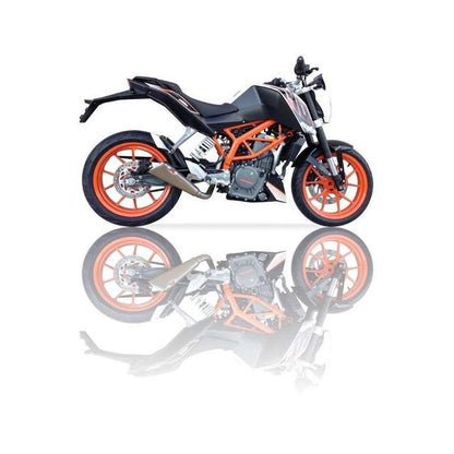 IXIL Slip-On Muffler X55SS Matt Polished KTM DUKE390