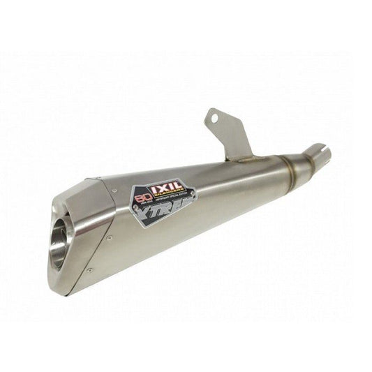 IXIL イクシル スリップオン マフラー スラッシュコーンタイプ X55SS マット ポリッシュ 370 mm SUZUKI SFV 650 GLADIUS 09-15 WVCX