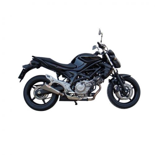 IXIL イクシル スリップオン マフラー スラッシュコーンタイプ X55SS マット ポリッシュ 370 mm SUZUKI SFV 650 GLADIUS 09-15 WVCX