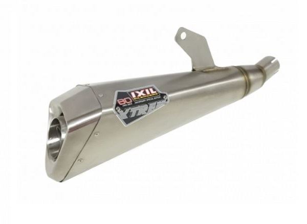 IXIL イクシル スラッシュコーン スリップオン マフラー X55SS マット ポリッシュ 370 mm TRIUMPH STREET TRIPLE 675 13-16