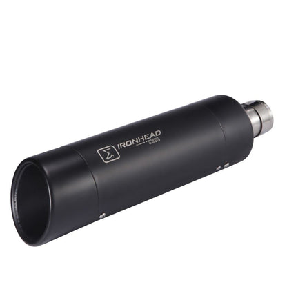 IRONHEAD アイアンヘッド 2本出し スリップオン マフラー HC2-1B マットブラック 670 mm HARLEY DAVIDSON TOURING ROAD KING RIGHT+MUFFLER)2017