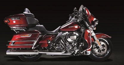 IRONHEAD アイアンヘッド 2本出し スリップオン マフラー HC2-1C クロームメッキ 670 mm HARLEY DAVIDSON TOURING ROAD KING RIGHT+LEFT MUFFLER)2017