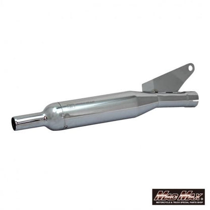 IRONHEAD アイアンヘッド フルエキ マフラー ラウンド マット イノックス HC1C クロームメッキ 650 mm HONDA クロスカブ 110