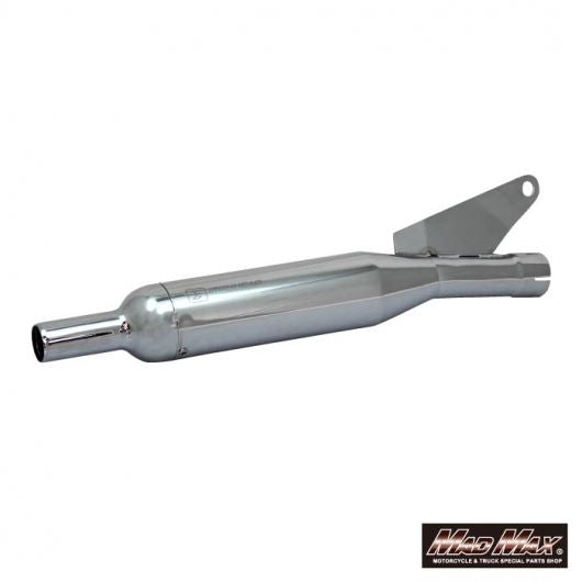 IRONHEAD アイアンヘッド フルエキ マフラー ラウンド マット イノックス HC1C クロームメッキ 650 mm HONDA クロスカブ 110