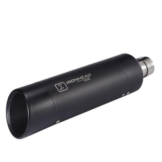 IRONHEAD アイアンヘッド 左右2本出し スリップオン マフラー HC2-1B マットブラック 670 mm INDIAN DARK HORSE RIGHT+LEFT MUFFLER