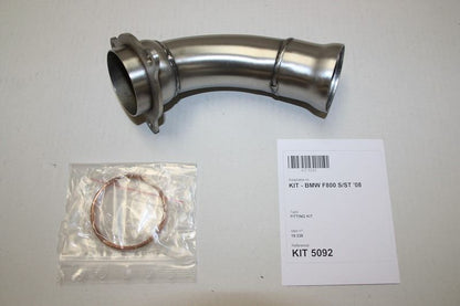 IXIL イクシル フルエキ マフラー SOVE マット ポリッシュ 493 mm BMW F 800 ST 06-09