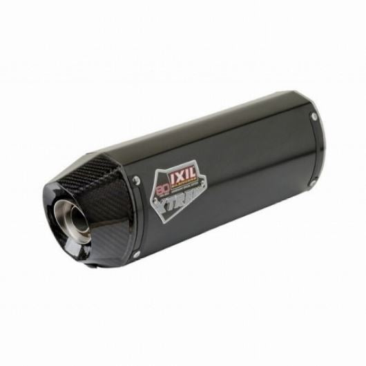 IXIL イクシル オーバル スリップオン マフラー XOVC ブラックHTペイント 413 mm BMW F 800 S 06-09