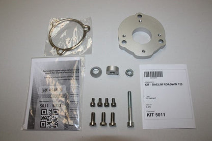 IXIL イクシル フルエキ マフラー SOVE マット ポリッシュ 493 mm デーリム ROADWIN 125