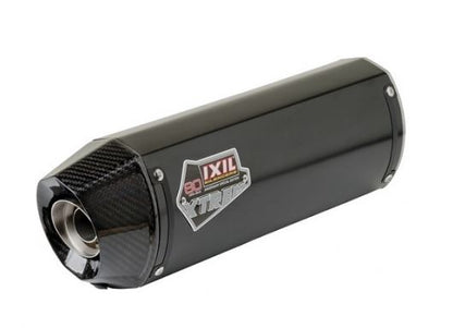 IXIL イクシル オーバル 左右2本出し スリップオン マフラー XOVC ブラックHTペイント 413 mm DUCATI 848 '08-'10 1098 '07-'10 RIGHT+LEFT SIDE Slip on