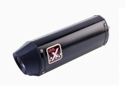 IXIL イクシル オーバル 左右2本出し スリップオン マフラー XOVS ブラック HT ペイント 413 mm DUCATI 848 '08-'10 1098 '07-'10 RIGHT+LEFT SIDE Slip on