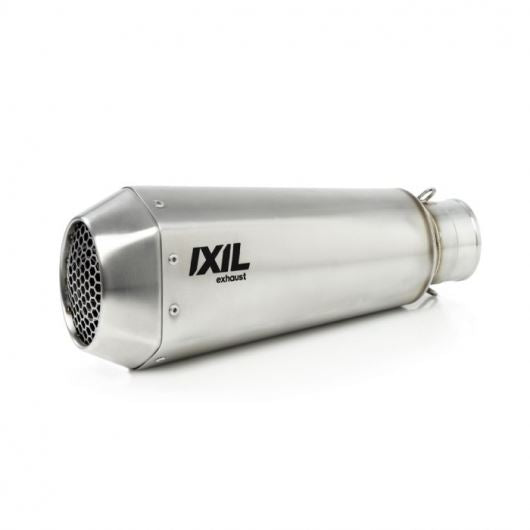 IXIL Hexacone Full Exhaust Muffler RC1 Matte Polished 344mm DUCATI SCRAMBLER 800