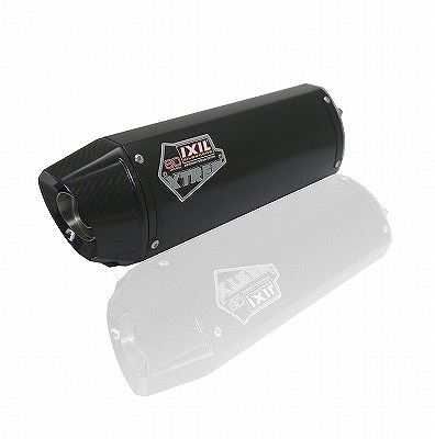 IXIL Ixil Slip-On Muffler Oval Type XOVC Black HT Paint 393 mm Hyosung GT 250 COMET