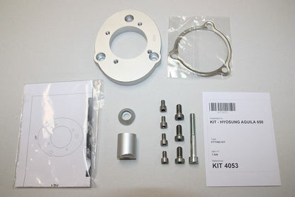 IXIL イクシル フルエキ マフラー SOVE マット ポリッシュ 493 mm ヒョースン GV 650 AQUILA 06-12