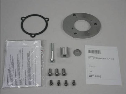 IXIL イクシル オーバル チタン スリップオン マフラー VTI チタニウム 393 mm HYOSUNG GV 650 AQUILA '06-'13