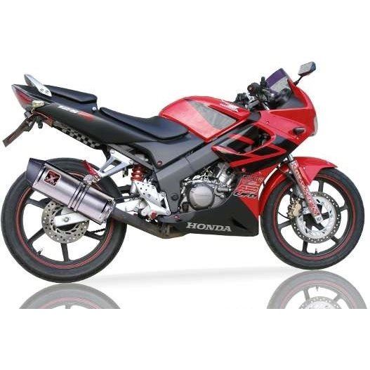 IXIL イクシル スリップオン ステンレスマフラー OH6013VS Matt polish 393 mm CBR125R 04-08 JC34.JC39
