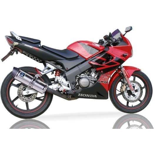 IXIL イクシル スリップオン ステンレス マフラー OH6013VSE Matt polish 493 mm CBR125R 04-08 JC34.JC39