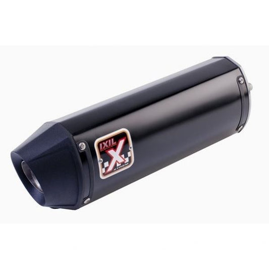 IXIL イクシル スリップオン ステンレス マフラー OH6013VXS Black HT paint 393 mm CBR125R 04-08 JC34.JC39