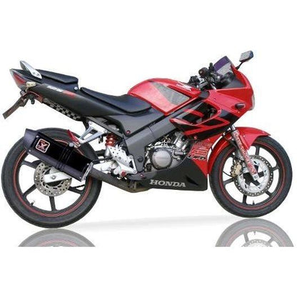 IXIL IXIL Slip-On Stainless Steel Muffler OH6013VXS Black HT paint 393 mm CBR125R 04-08 JC34.JC39